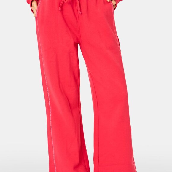 Hearts Embroidered Turner Pant - Picture 1 of 8